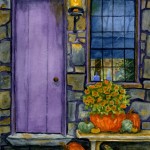 Purple Door & Pumpkins